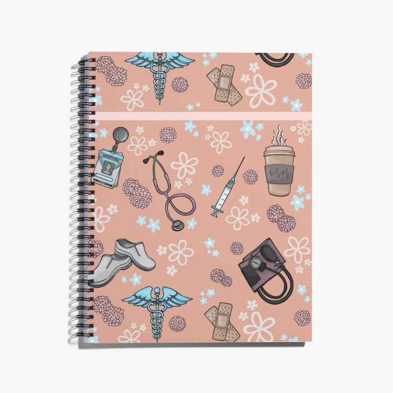 Nurse Spiral Notebook / Journal-zoom-