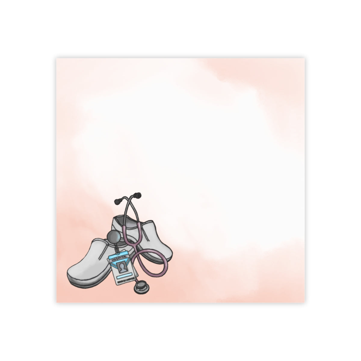 Nurse Sticky Note