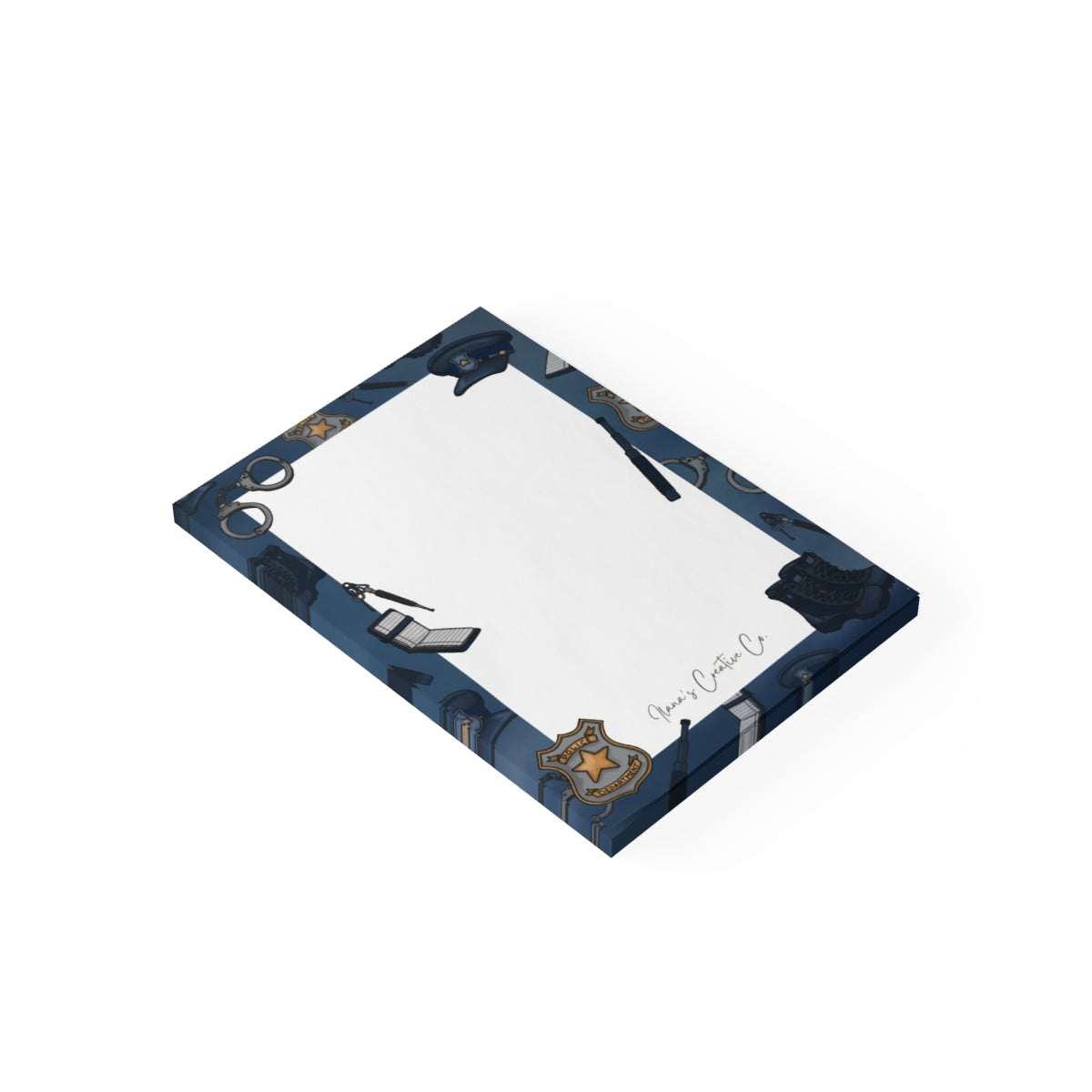 Police Sticky Notepad