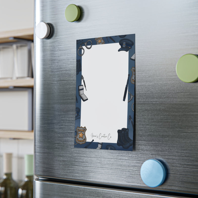 Police Sticky Notepad-zoom-