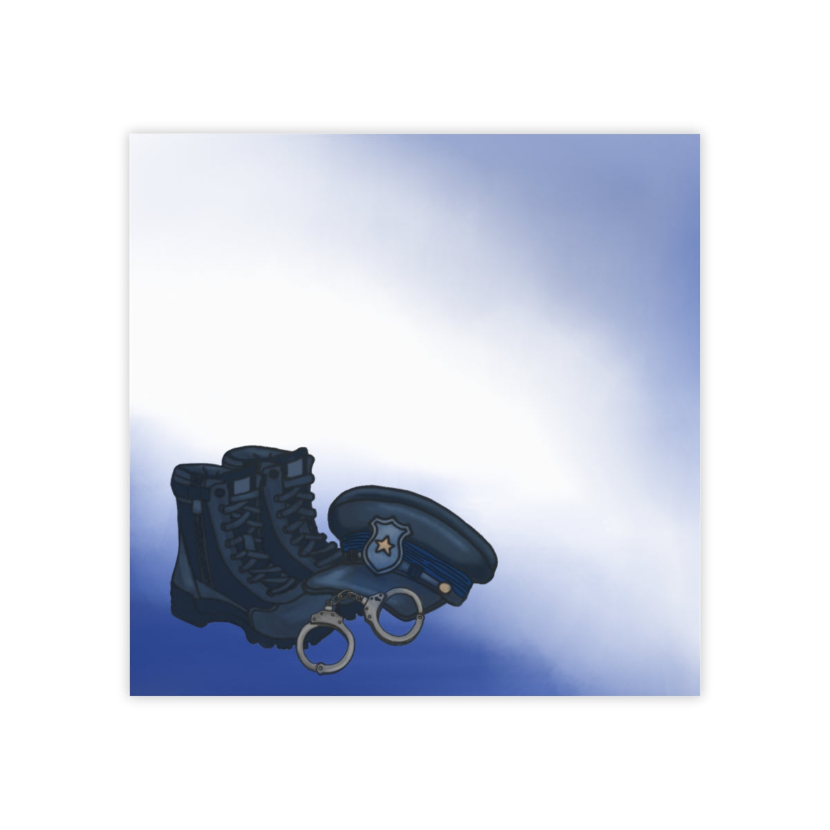 Police / Sheriff Sticky Note-zoom-1