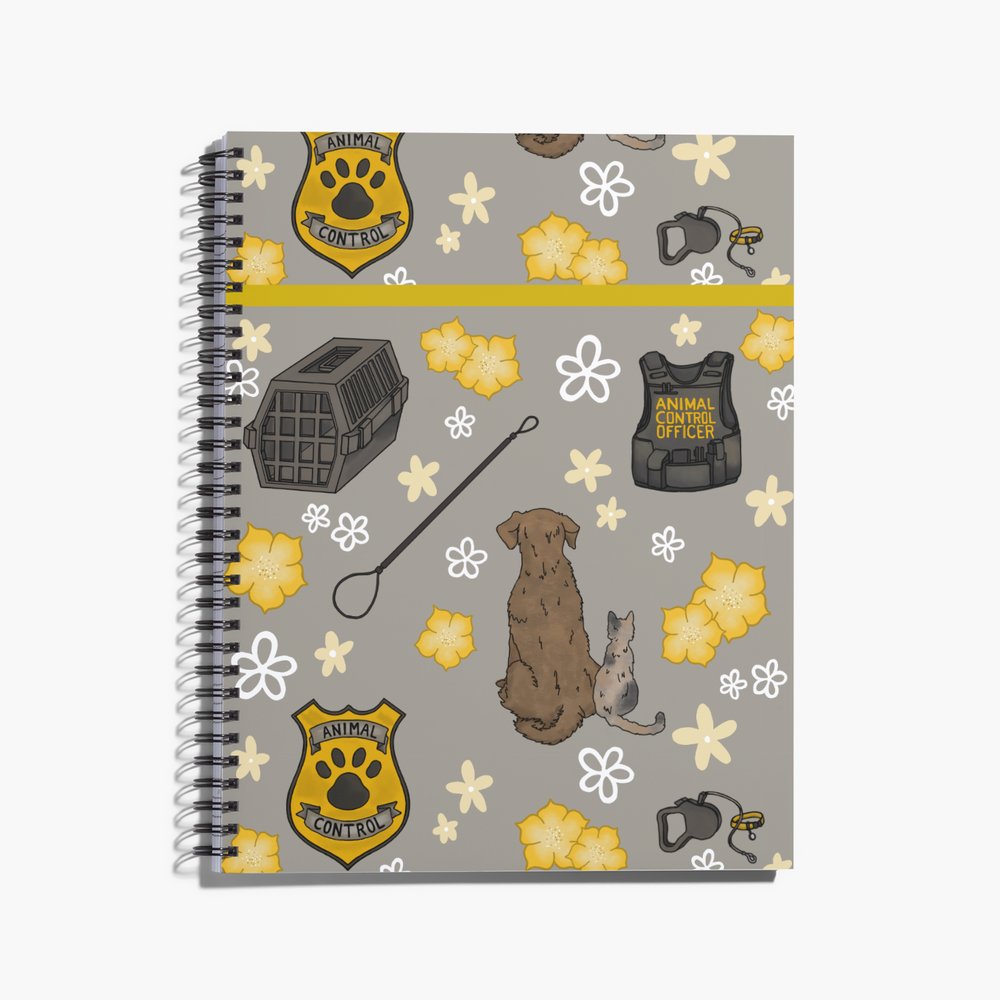 Animal Control Officer Spiral Notebook / Journal