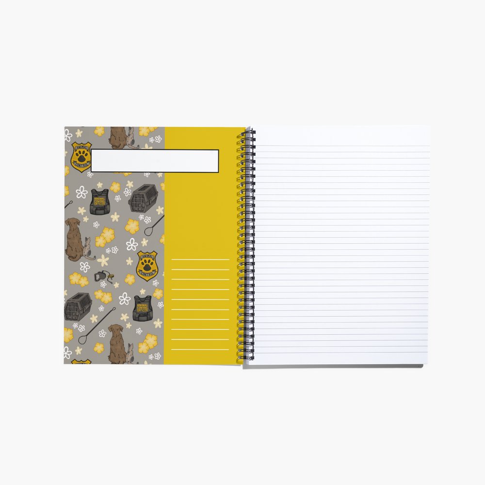 Animal Control Officer Spiral Notebook / Journal-zoom-2