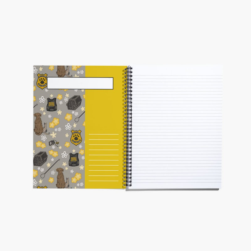 Animal Control Officer Spiral Notebook / Journal-zoom-