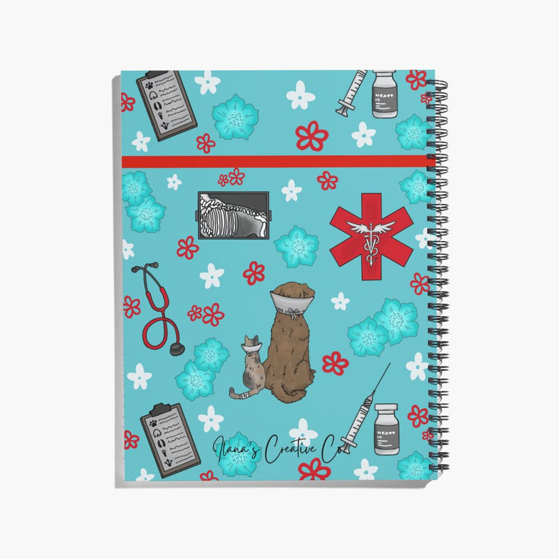 Emergency Vet Spiral Notebook / Journal-zoom-