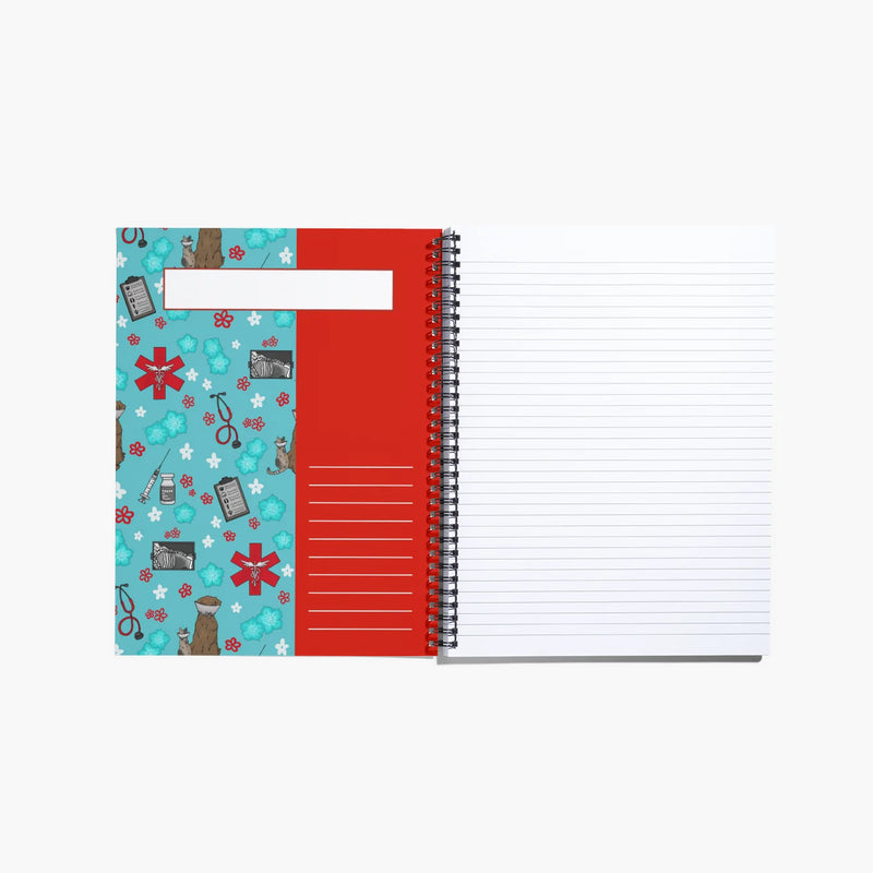 Emergency Vet Spiral Notebook / Journal-zoom-