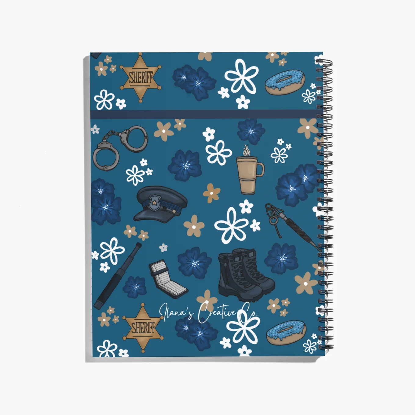 SHERIFF Spiral Notebook / Journal-zoom-4