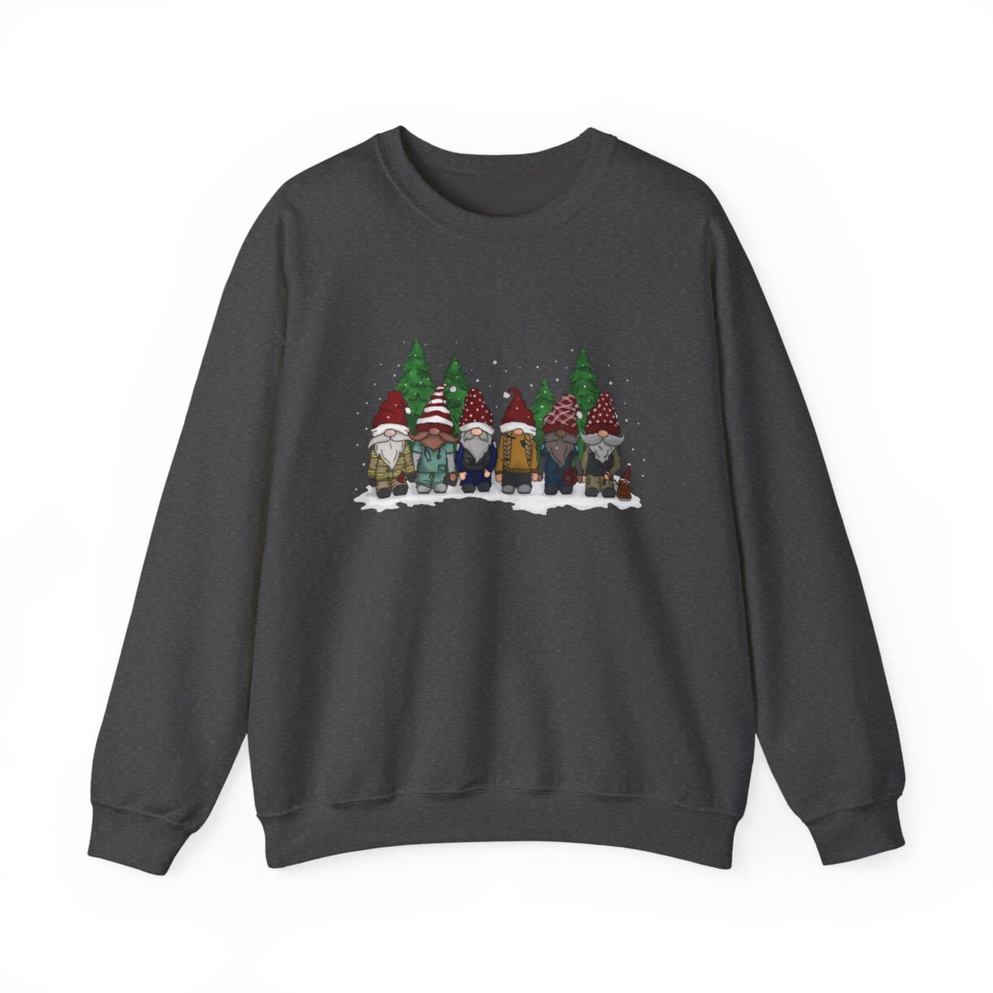 First Responder Gnomes | Crewneck | White