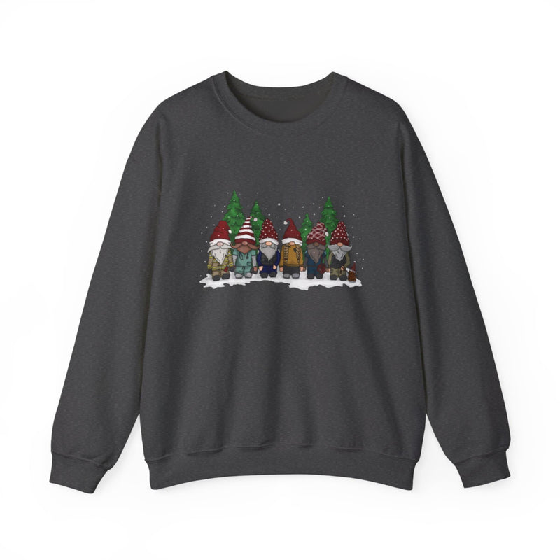 First Responder Gnomes | Crewneck | White-zoom-