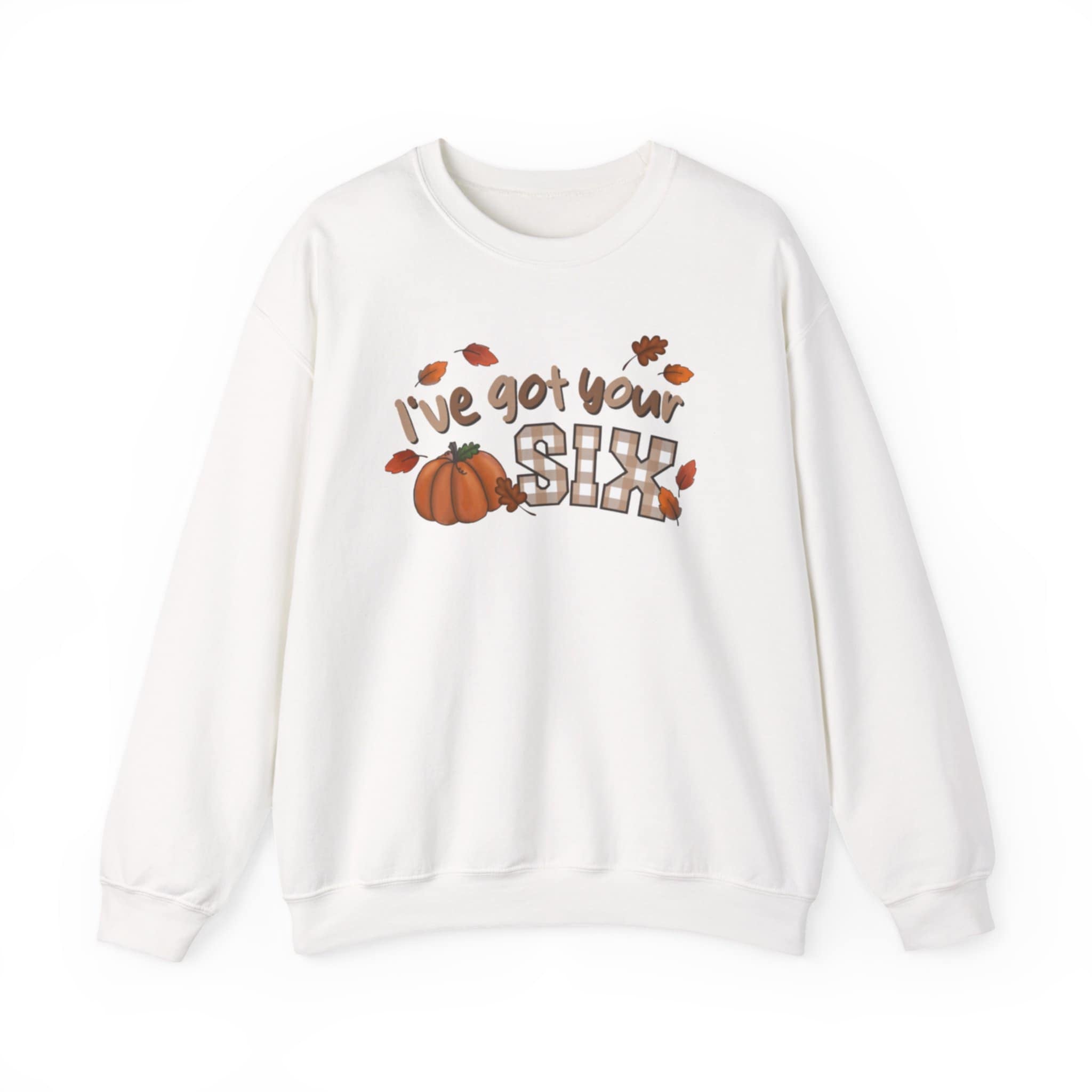 I've got your six | Crewneck | White-zoom-3