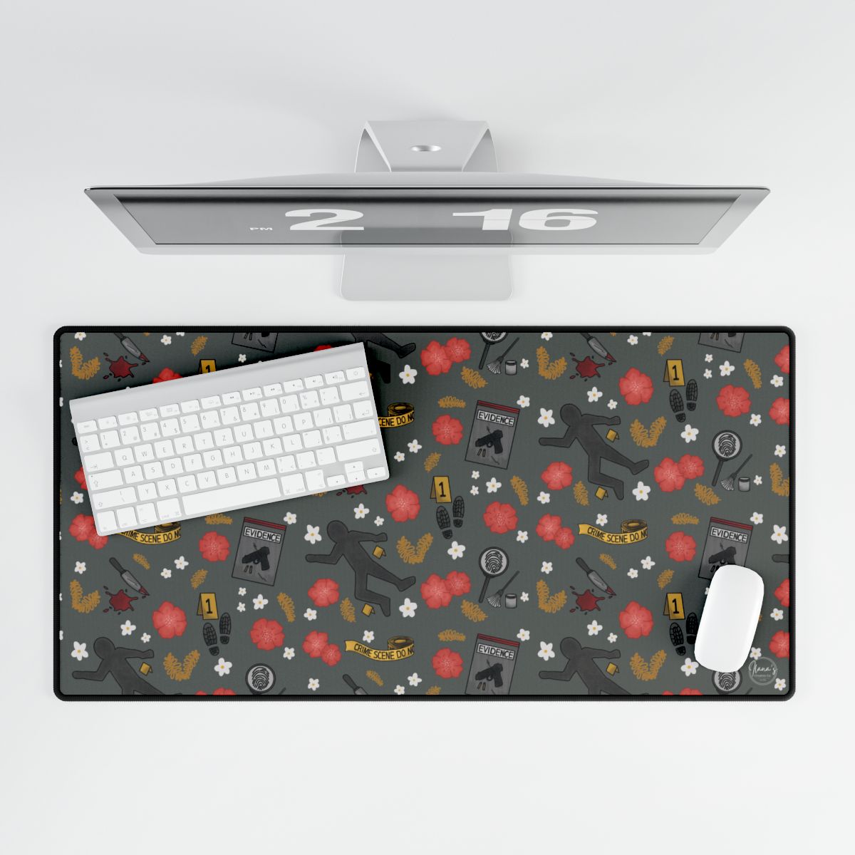 Crime Scene Desk Mat *Pre-Order-zoom-3