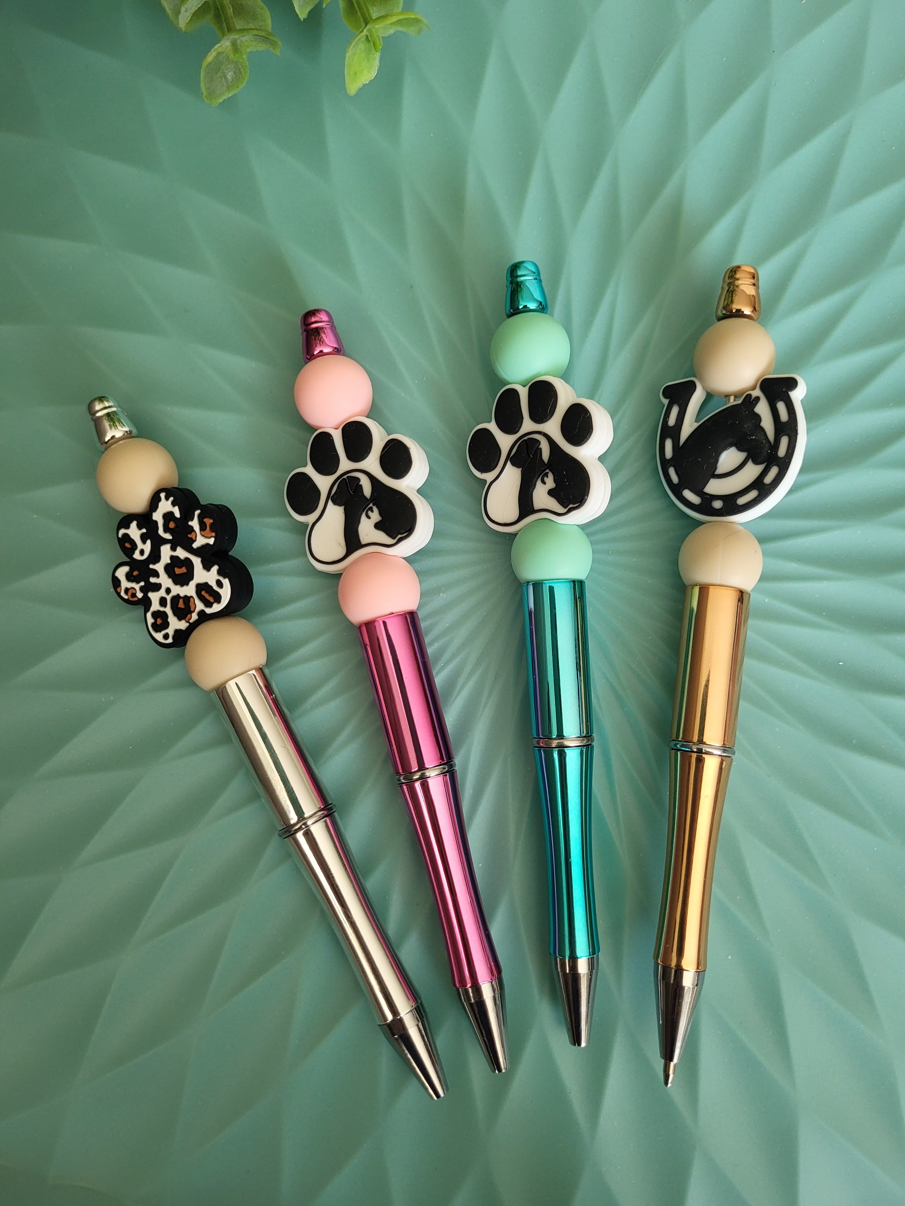 Pen | Cat/Dog Paw Teal  *Pre-Order