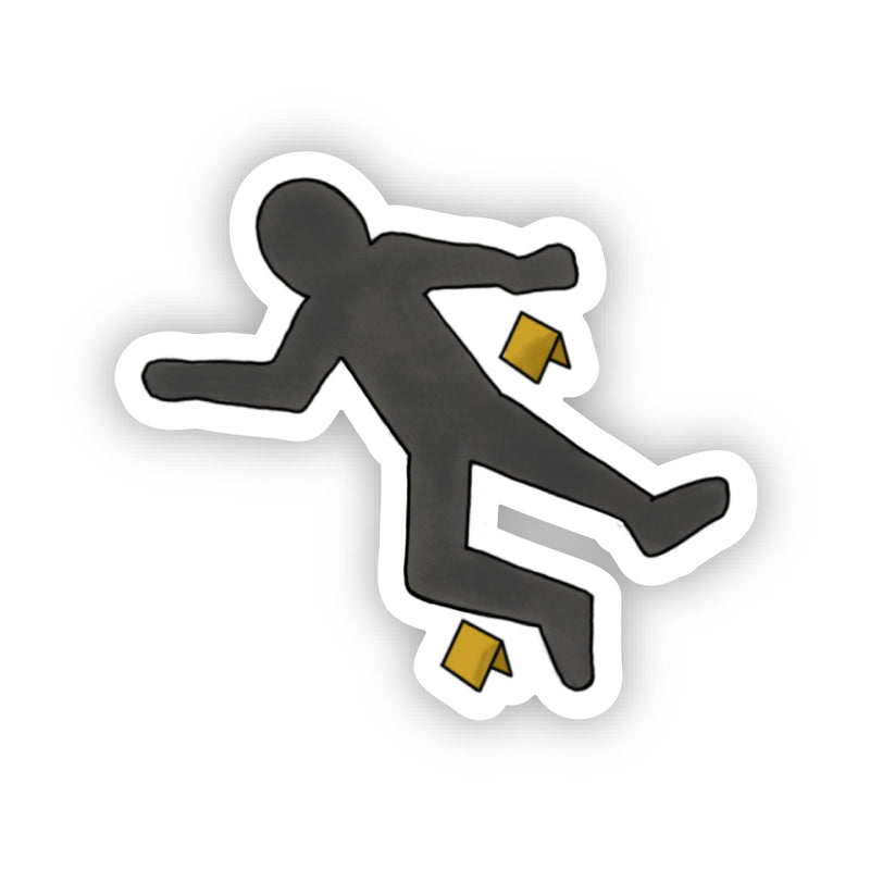 Sticker | Crime Scene Body-zoom-