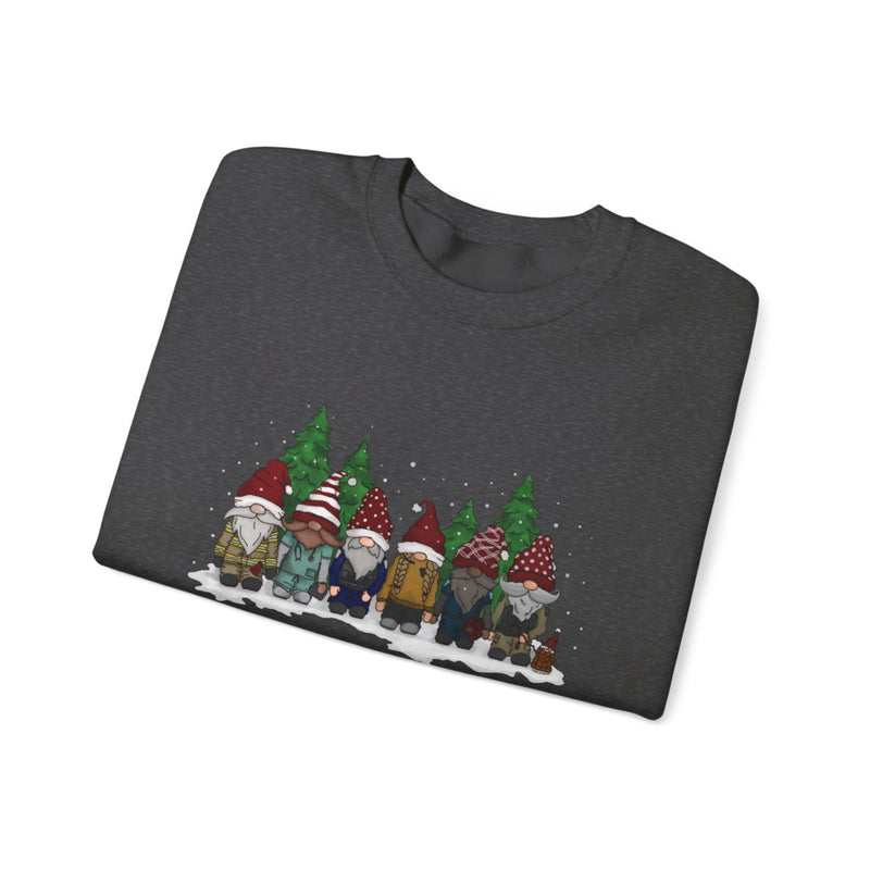 First Responder Gnomes | Crewneck | White-zoom-