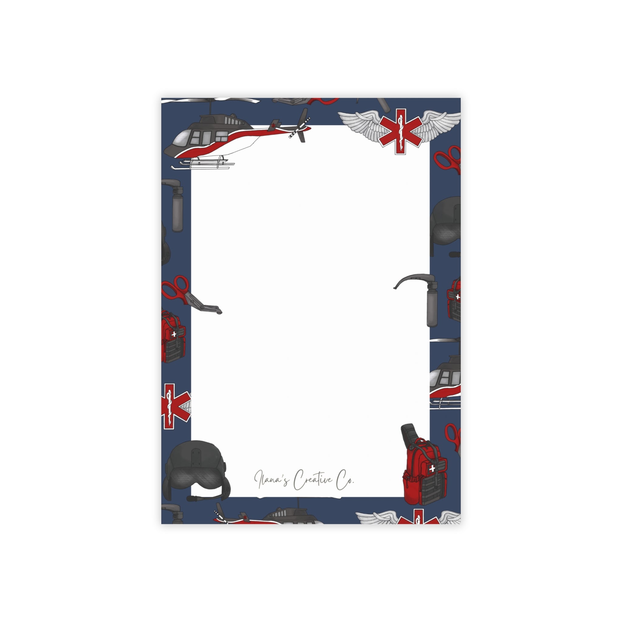 Flight Medic | Nurse Sticky Notepad-zoom-1
