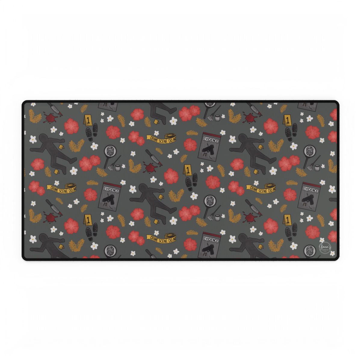Crime Scene Desk Mat *Pre-Order-zoom-1