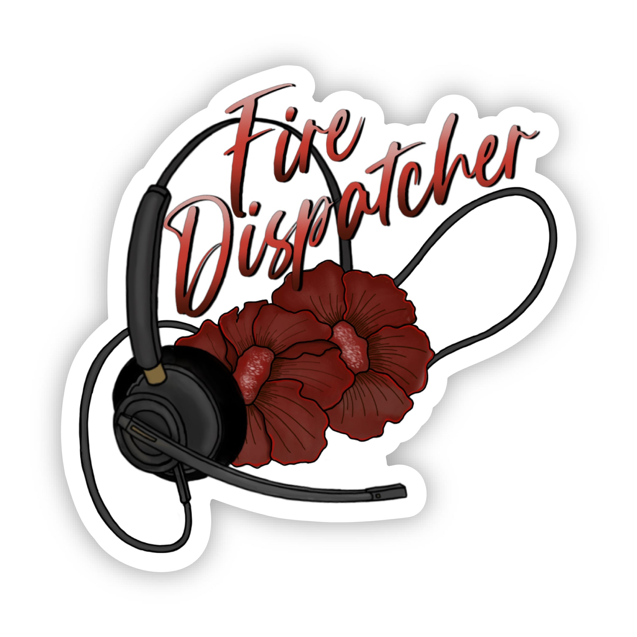 Sticker | Fire Dispatch Flower