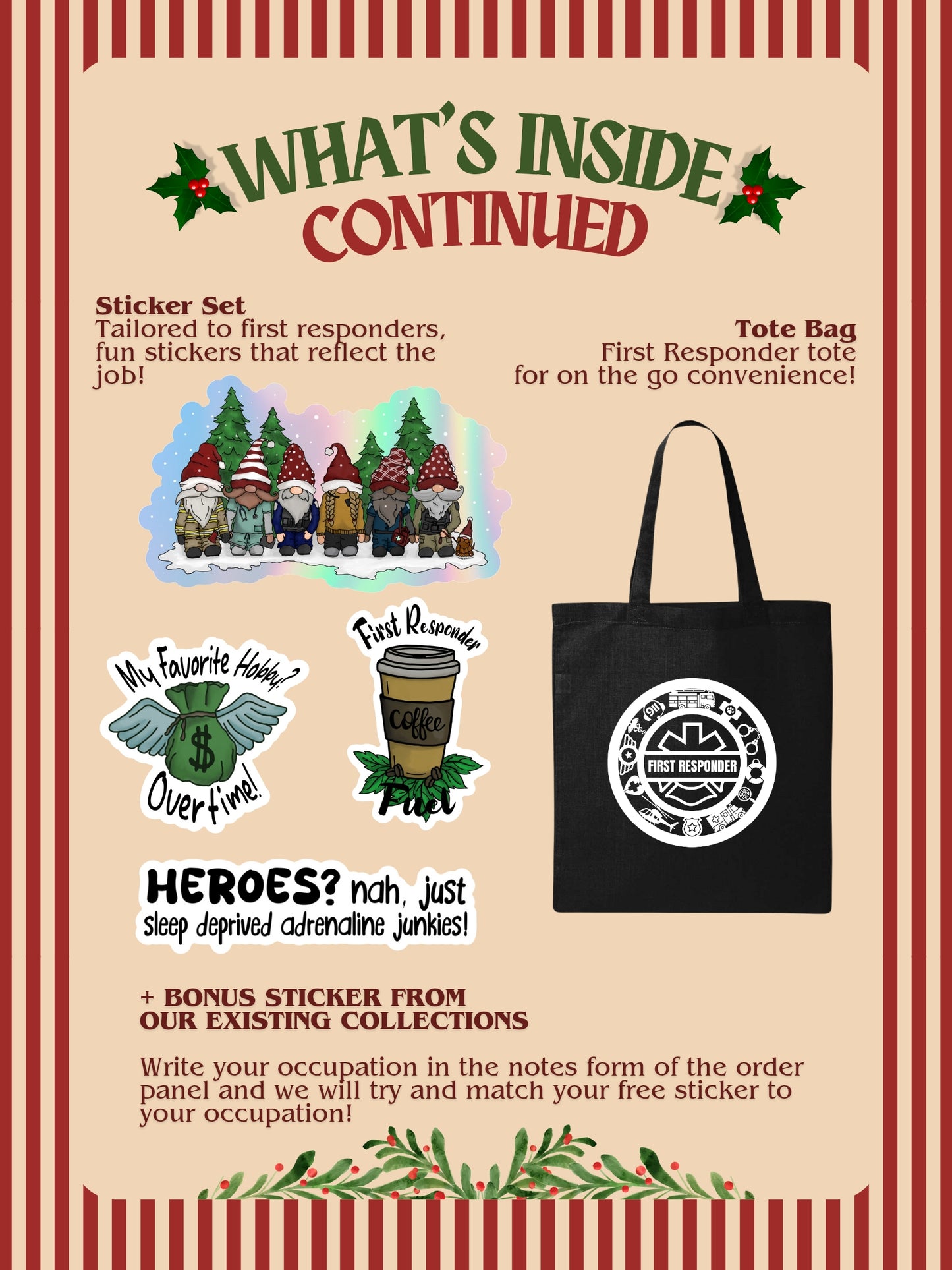 First Responder Christmas Box