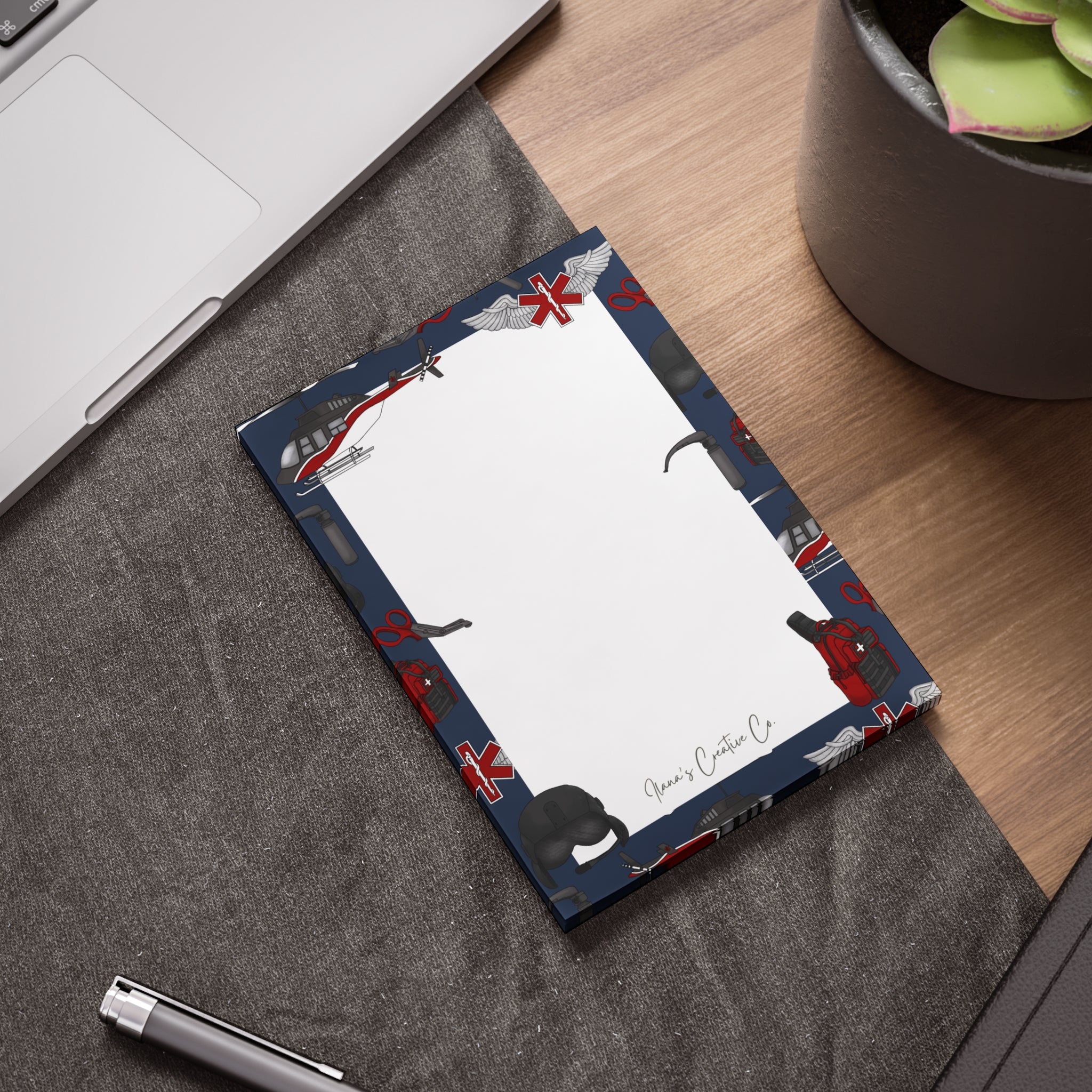 Flight Medic | Nurse Sticky Notepad-zoom-3