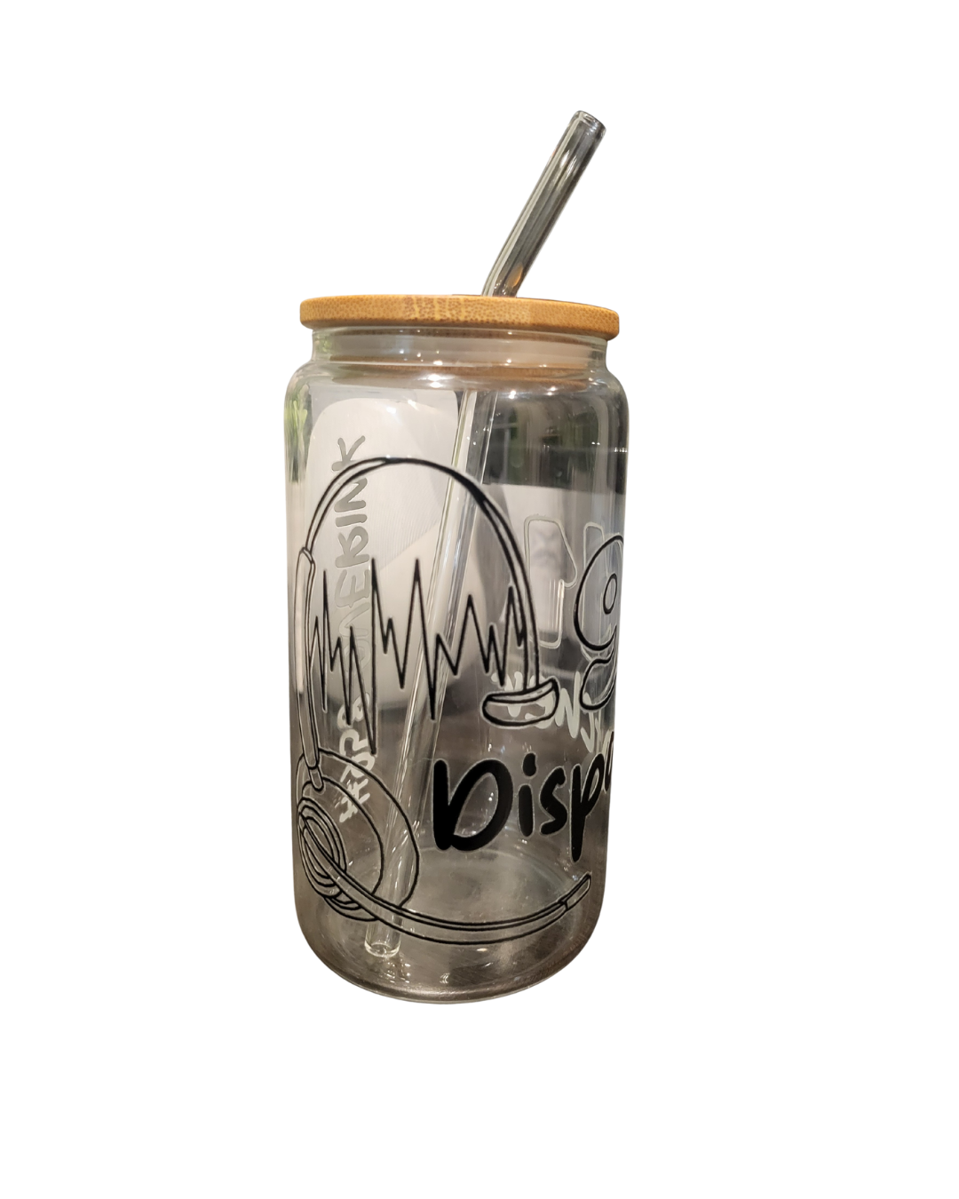 First Responder Occupation Cup -Glass Sipper Cup *Pre-Order