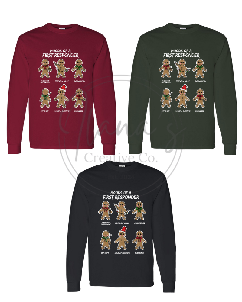 Holiday Moods | Unisex Longsleeve-zoom-
