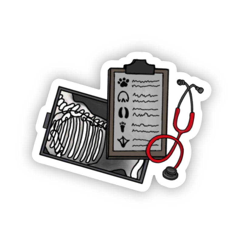 Sticker | Vet Xray-zoom-