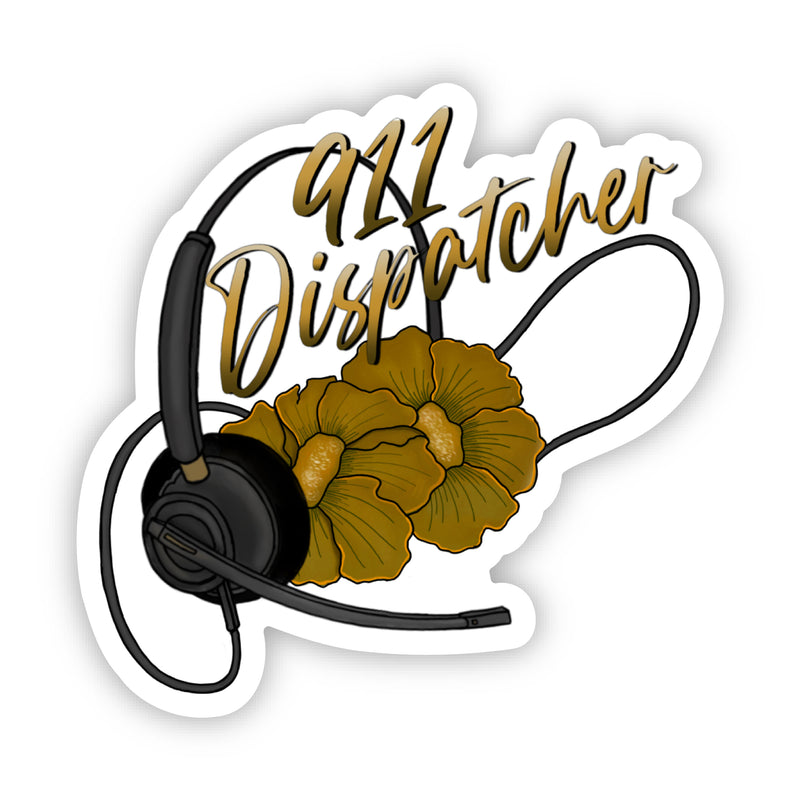 Sticker | 911 Dispatch Flower-zoom-